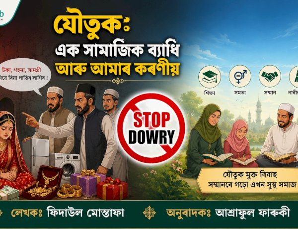 যৌতুক: এক সামাজিক ব্যাধি আৰু আমাৰ কৰণীয়
