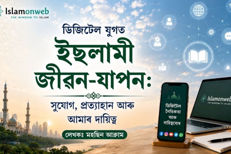 ডিজিটেল যুগত ইছলামী জীৱন-যাপন: সুযোগ, প্ৰত্যাহ্বান আৰু আমাৰ দায়িত্ব