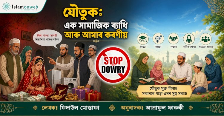 যৌতুক: এক সামাজিক ব্যাধি আৰু আমাৰ কৰণীয়