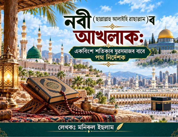 নবী (ছাল্লাল্লাহু আলাইহি ৱাছাল্লাম)ৰ আখলাক: একবিংশ শতিকাৰ যুৱসমাজৰ বাবে পথ নিৰ্দেশক